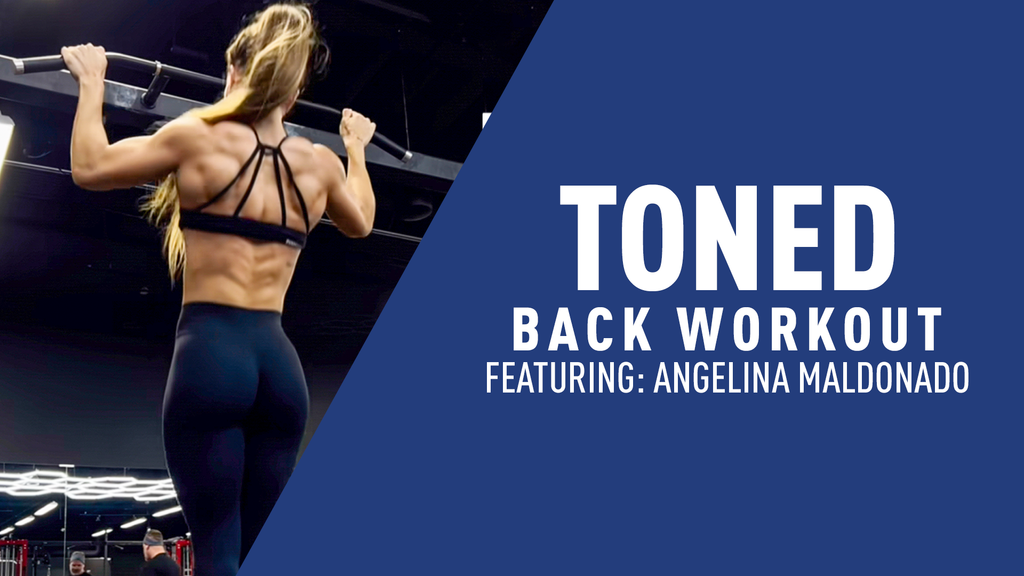 Angelina's Toned Back Workout
