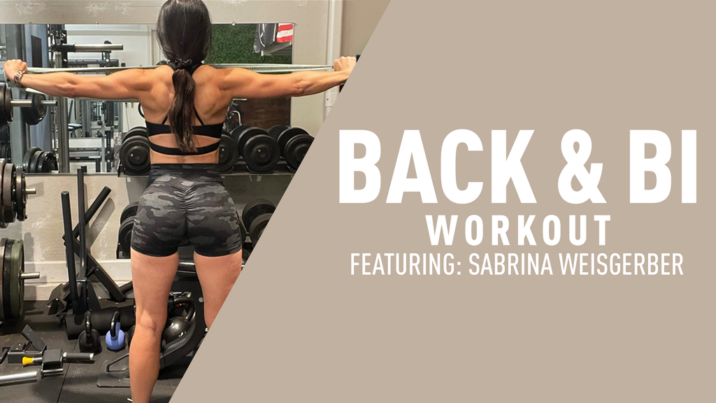 Sabrina Weisgerber's Back & Bi's Workout