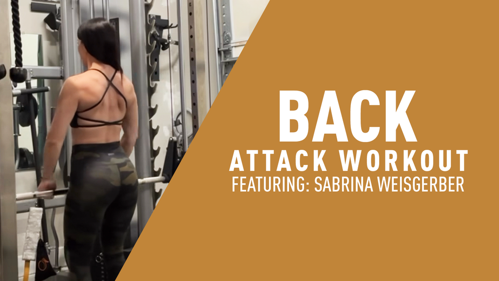 Sabrina Weisgerber's Back Attack!