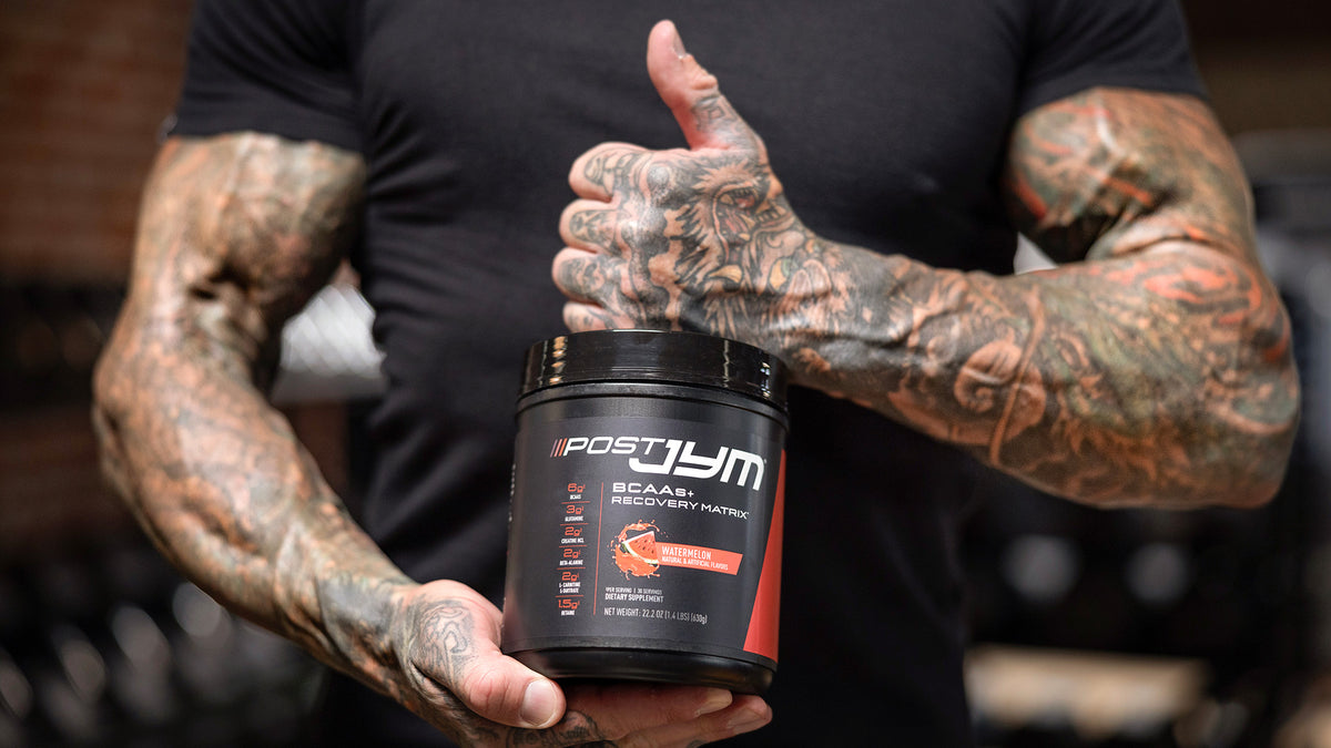 Post JYM BCAAs+ Recovery Matrix The Best Supplement To Take After Wor