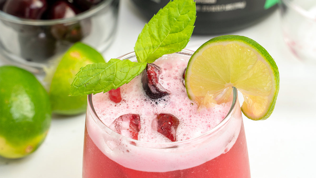 Cherry Lime Pre JYM Mocktail Jym