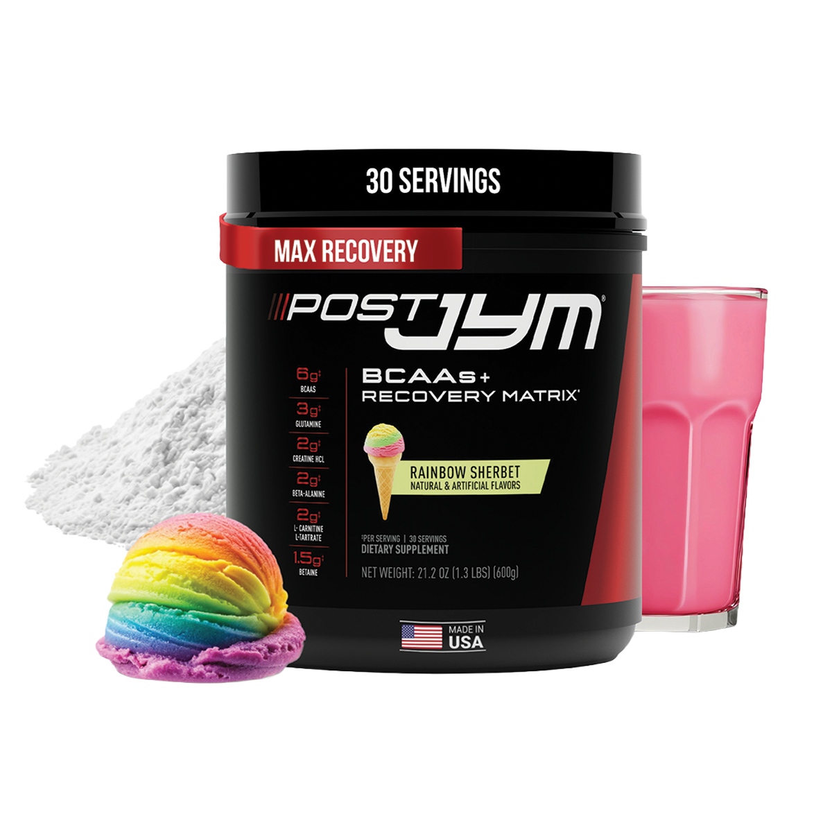 Post JYM BCAAs+ Recovery Matrix Post-Workout