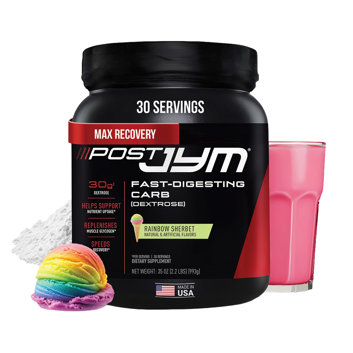Post JYM Dextrose Carbs