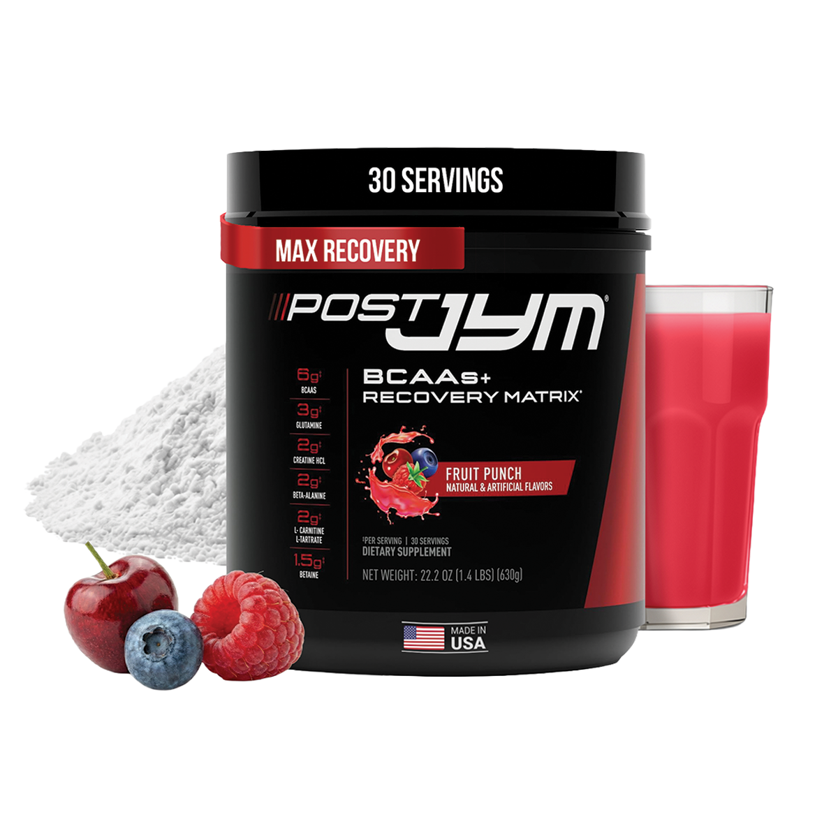 Post JYM BCAAs+ Recovery Matrix Post-Workout