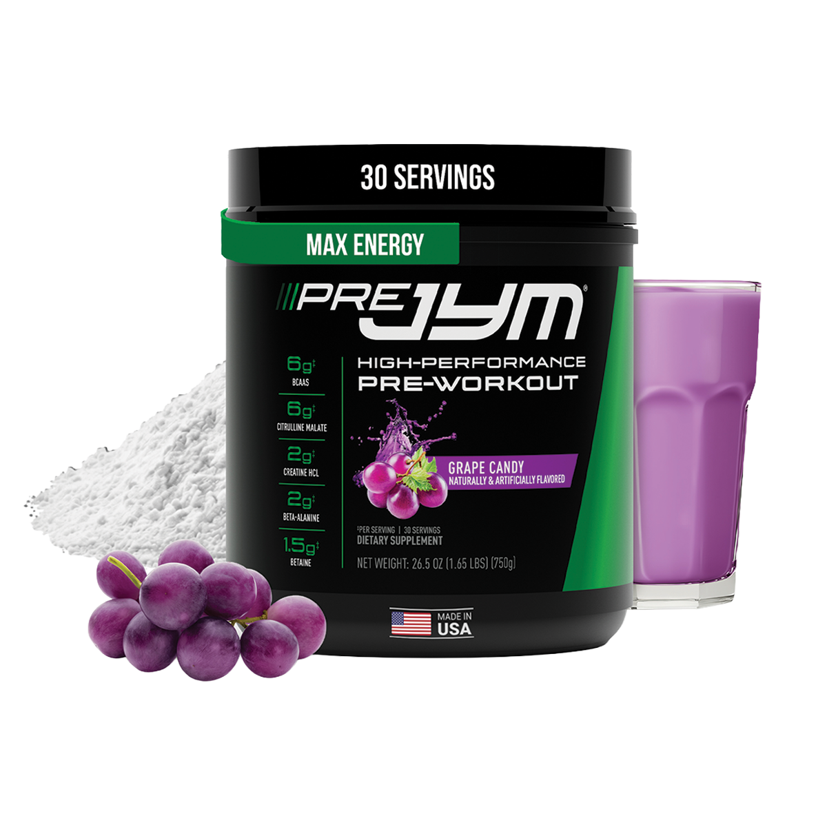 Pre JYM High-Performance Pre-Workout