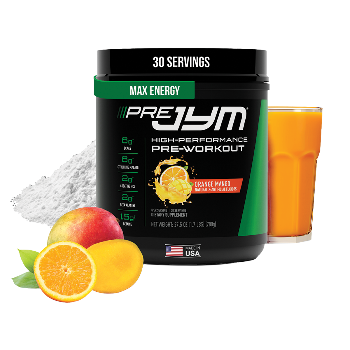 Pre JYM High-Performance Pre-Workout