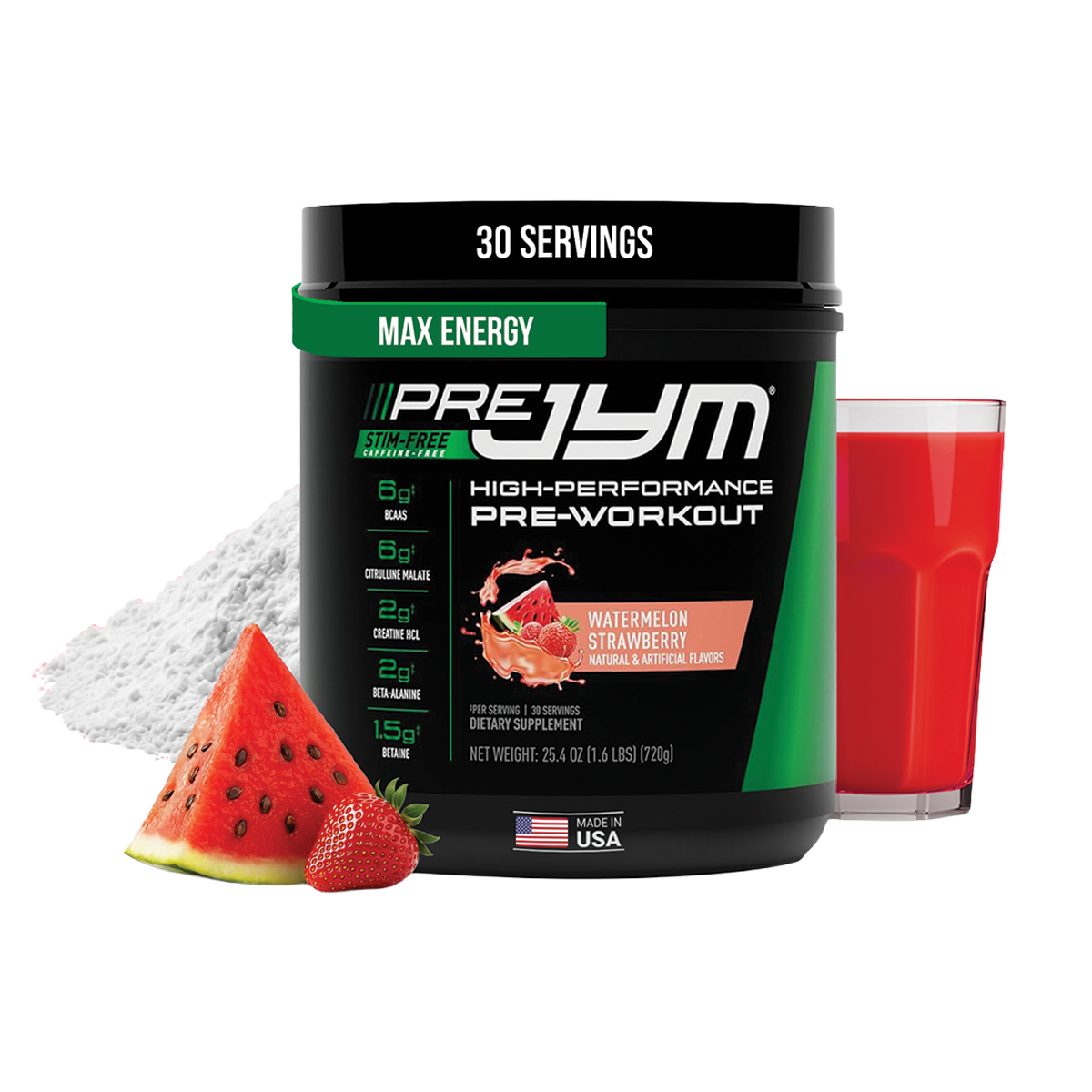 Stim-Free Pre JYM Pre-Workout