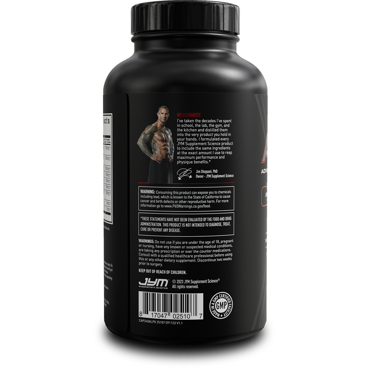 Alpha JYM X Advanced Testosterone Optimization