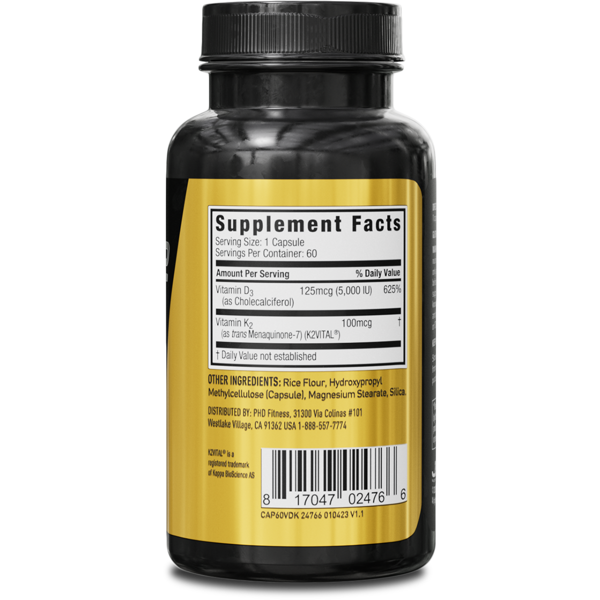 Vitamin D3+K2