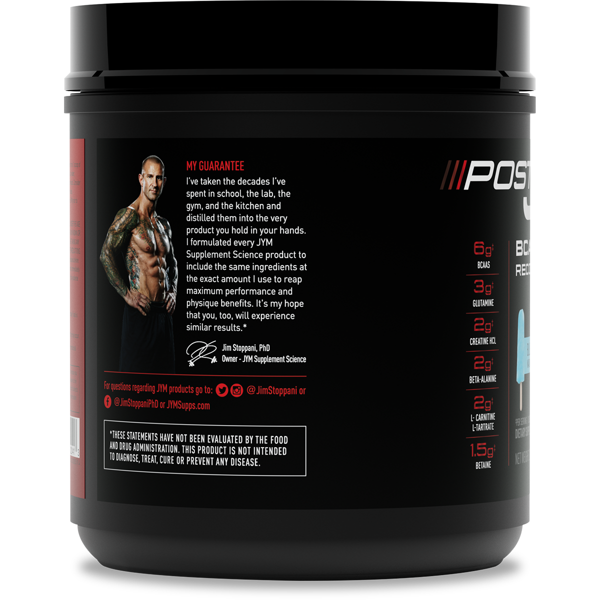 Post JYM BCAAs+ Recovery Matrix Post-workout