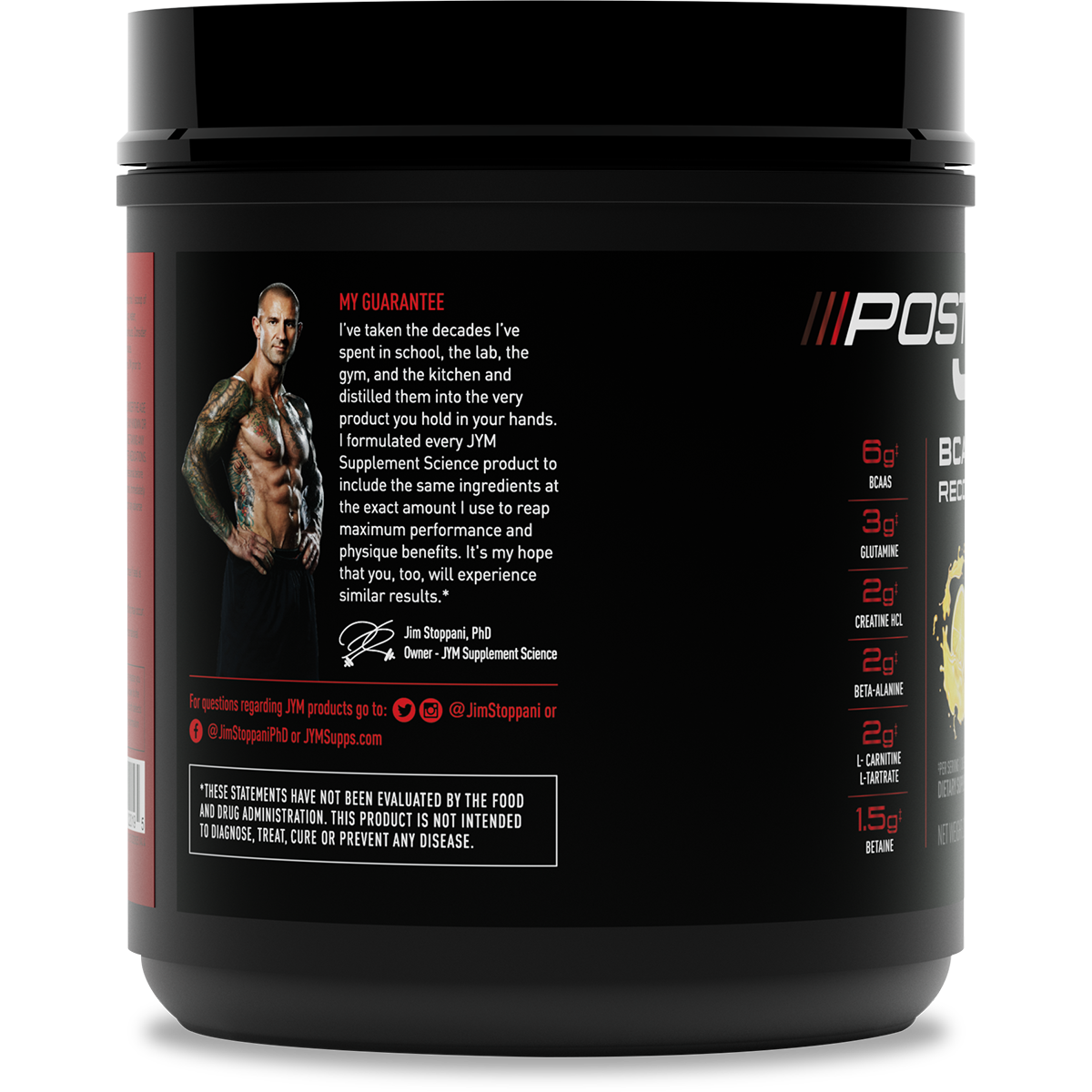 Post JYM BCAAs+ Recovery Matrix Post-workout