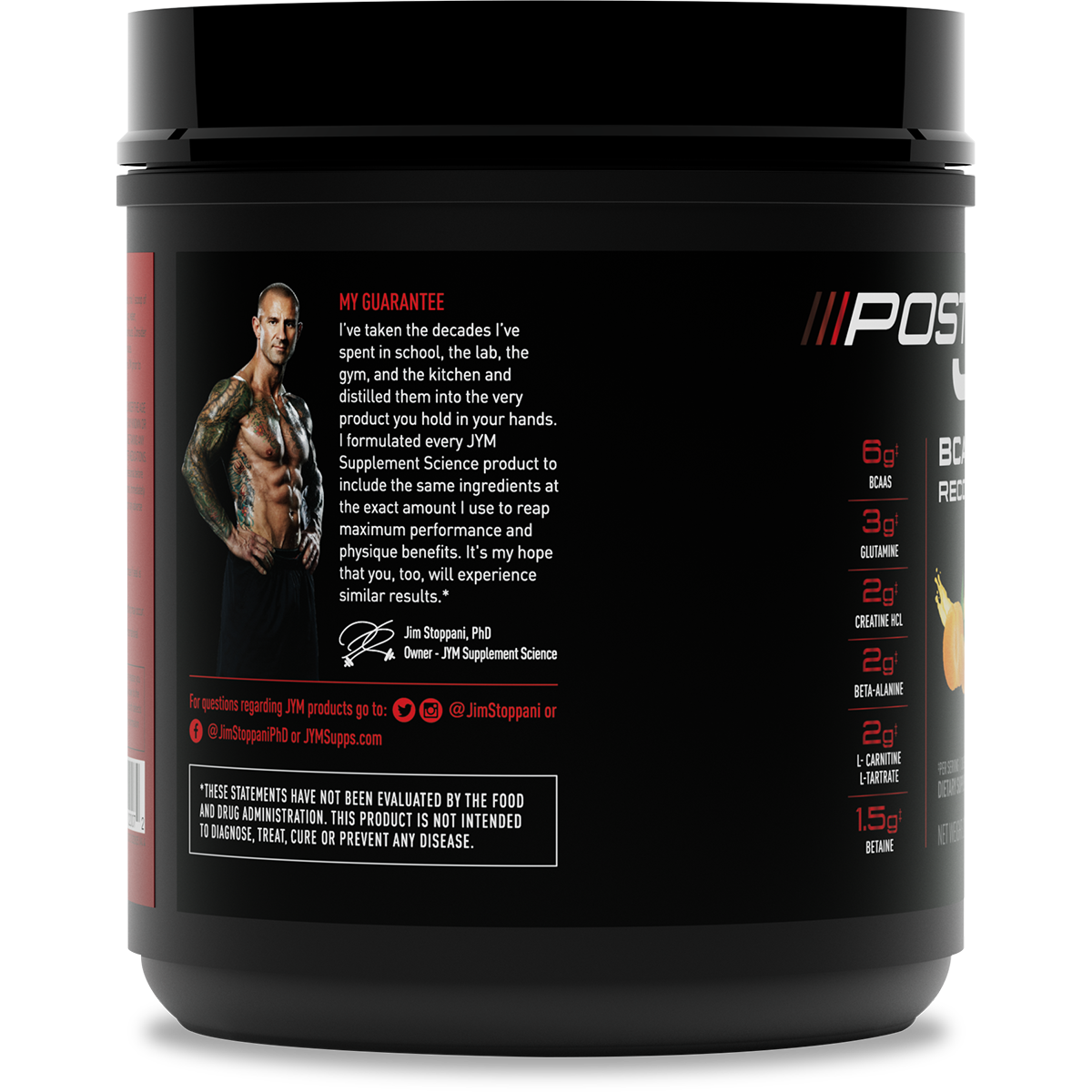 Post JYM BCAAs+ Recovery Matrix Post-workout