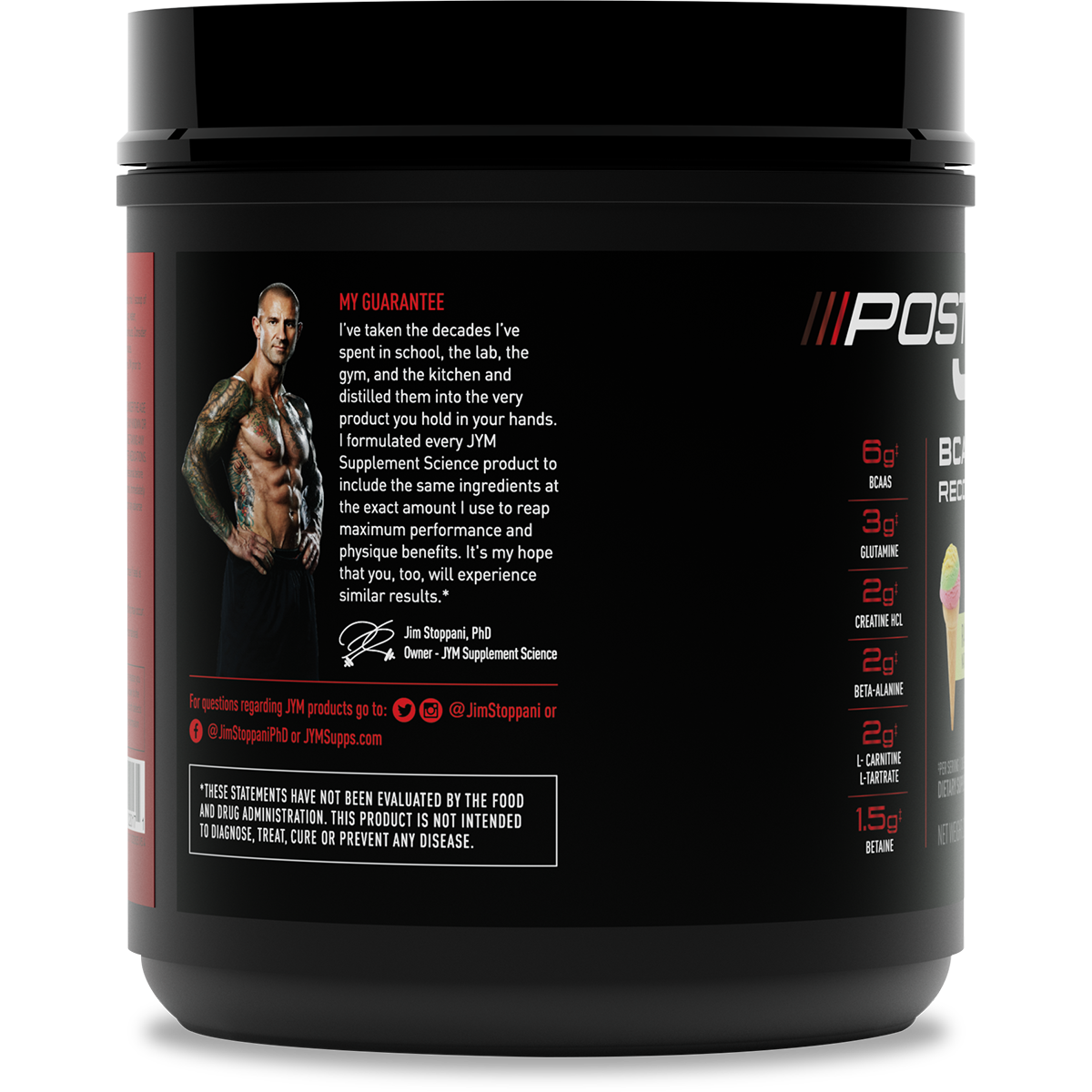 Post JYM BCAAs+ Recovery Matrix Post-workout