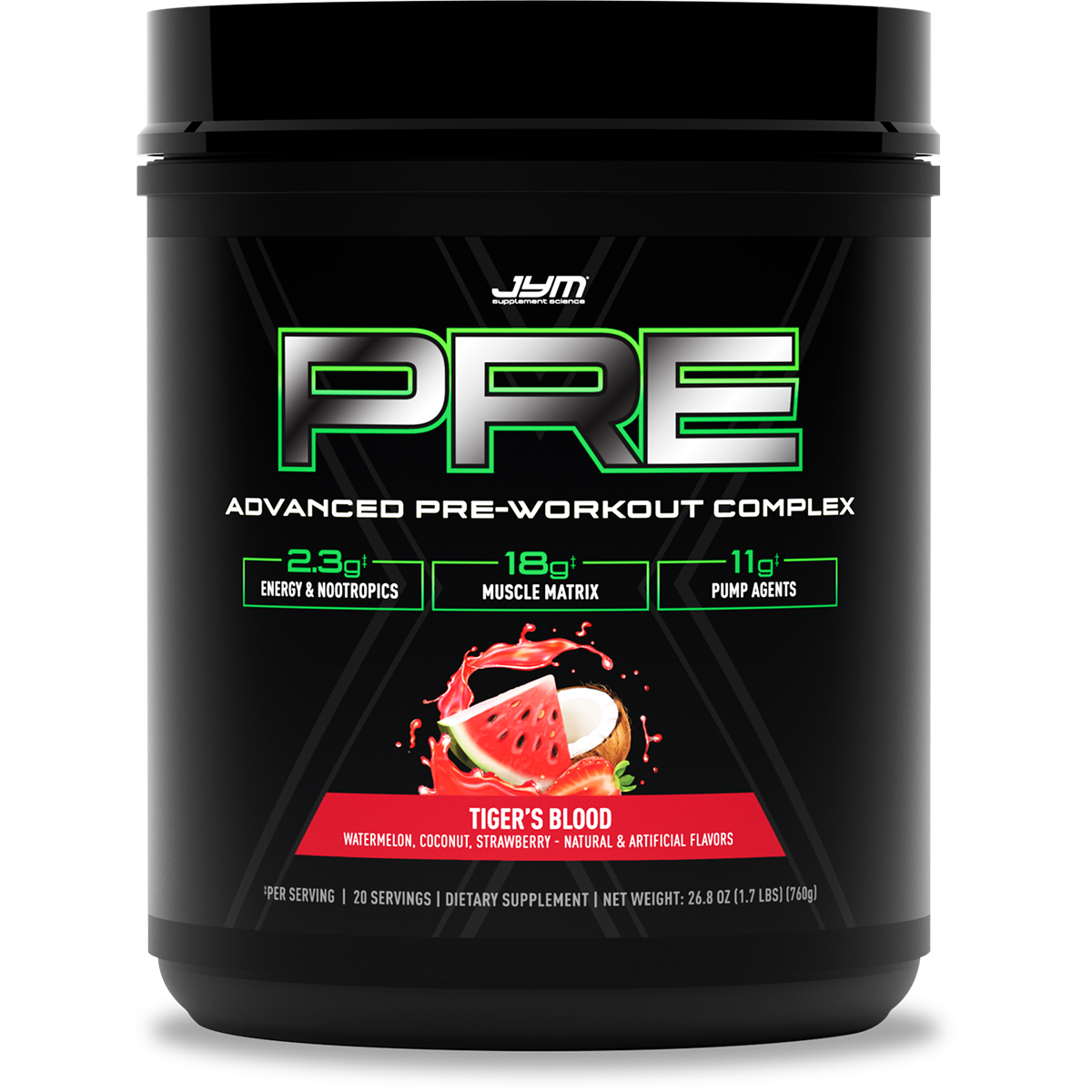 Pre JYM X Extreme Pre-Workout Formula