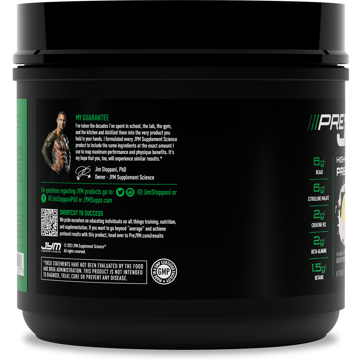 Pre JYM High-Performance Pre-Workout