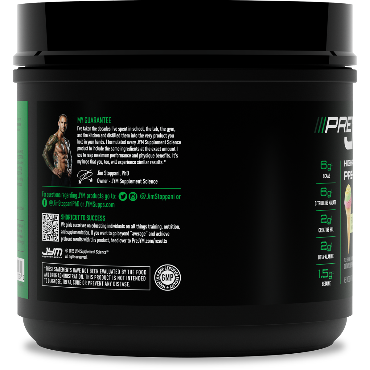 Pre JYM High-Performance Pre-Workout
