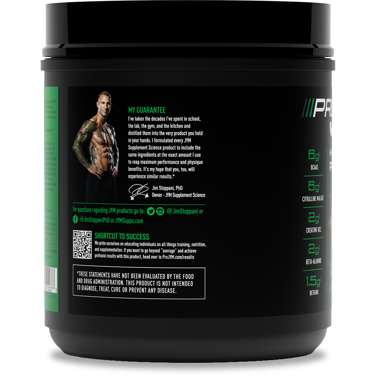 Pre JYM High-Performance Pre-Workout