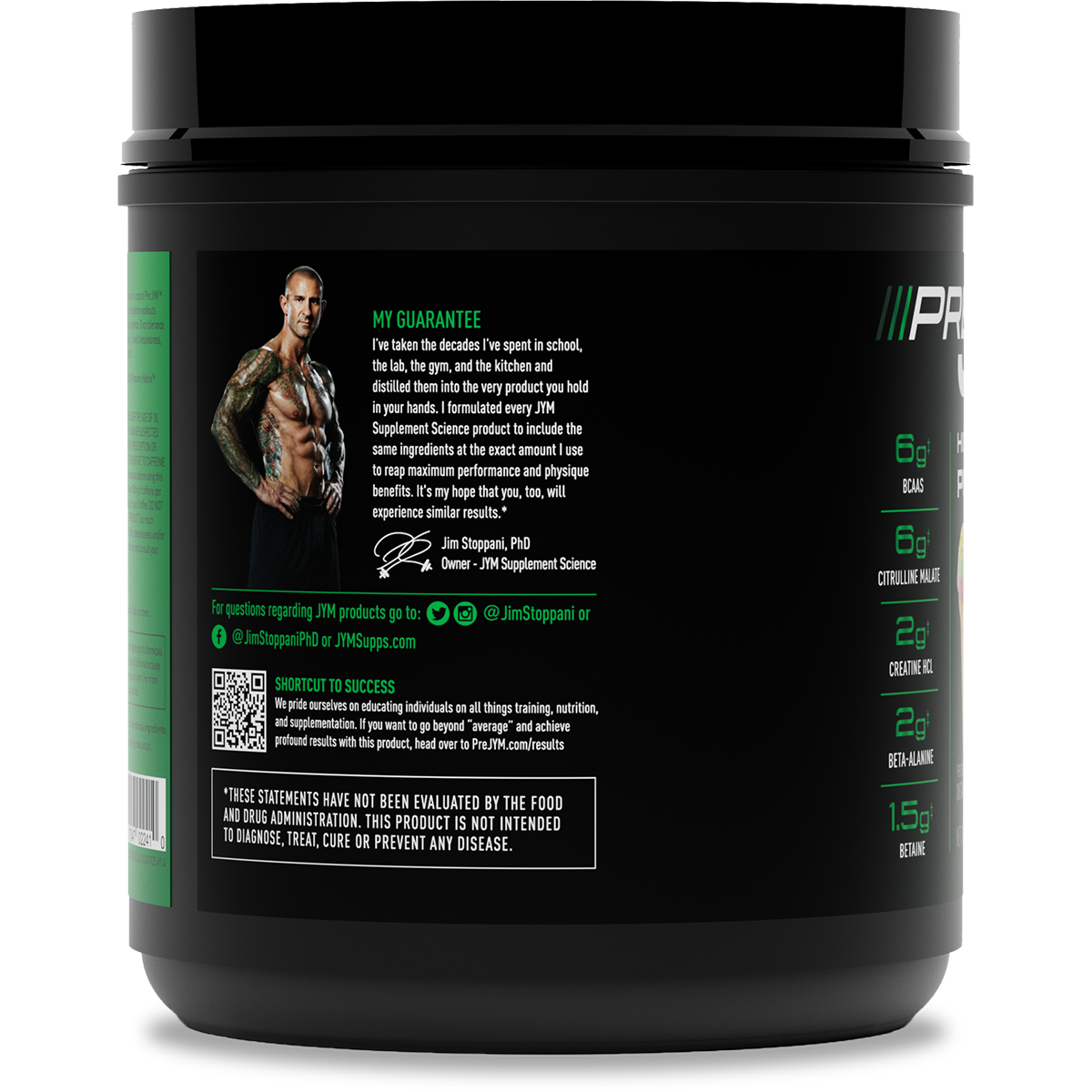 Pre JYM High-Performance Pre-Workout