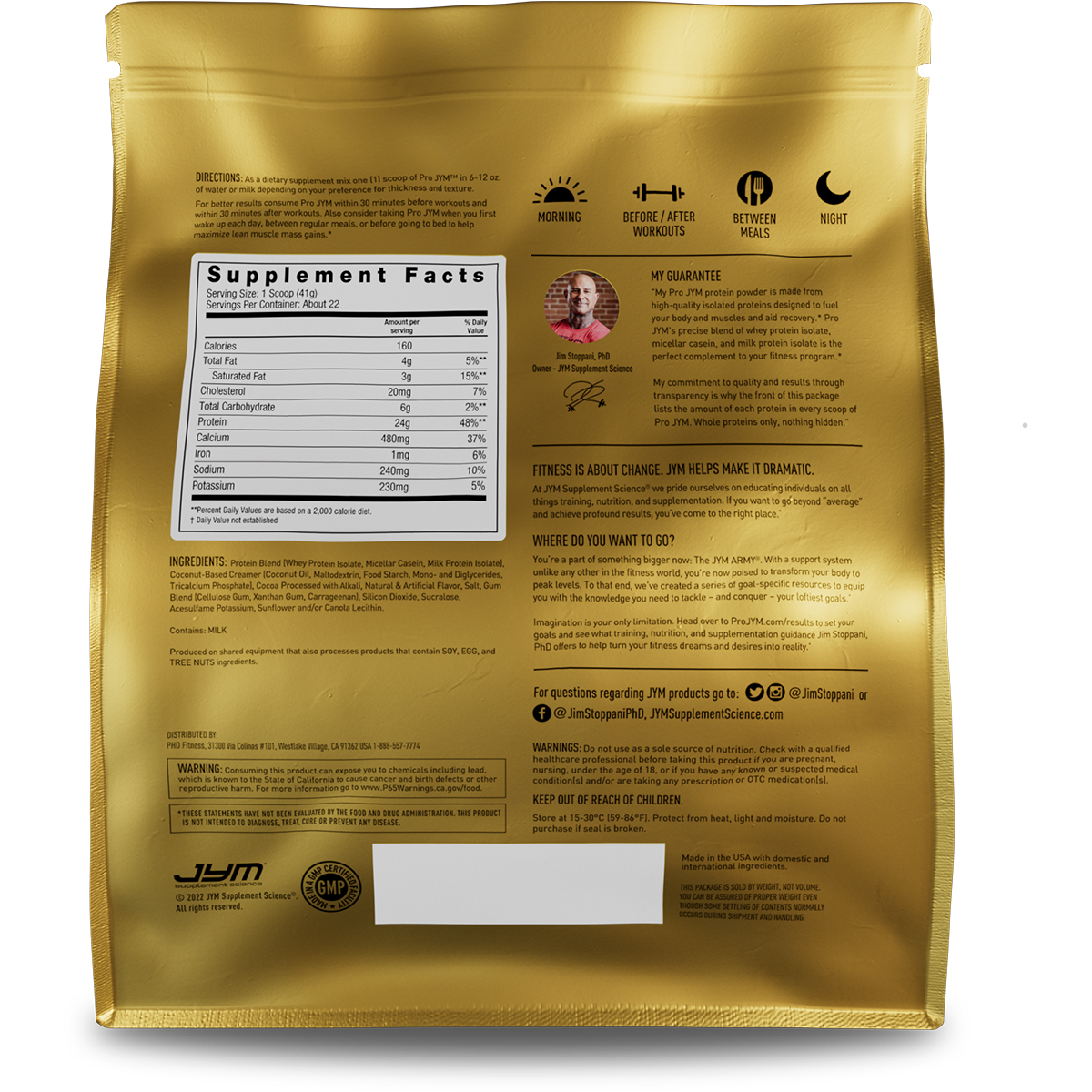 Pro JYM Protein Powder