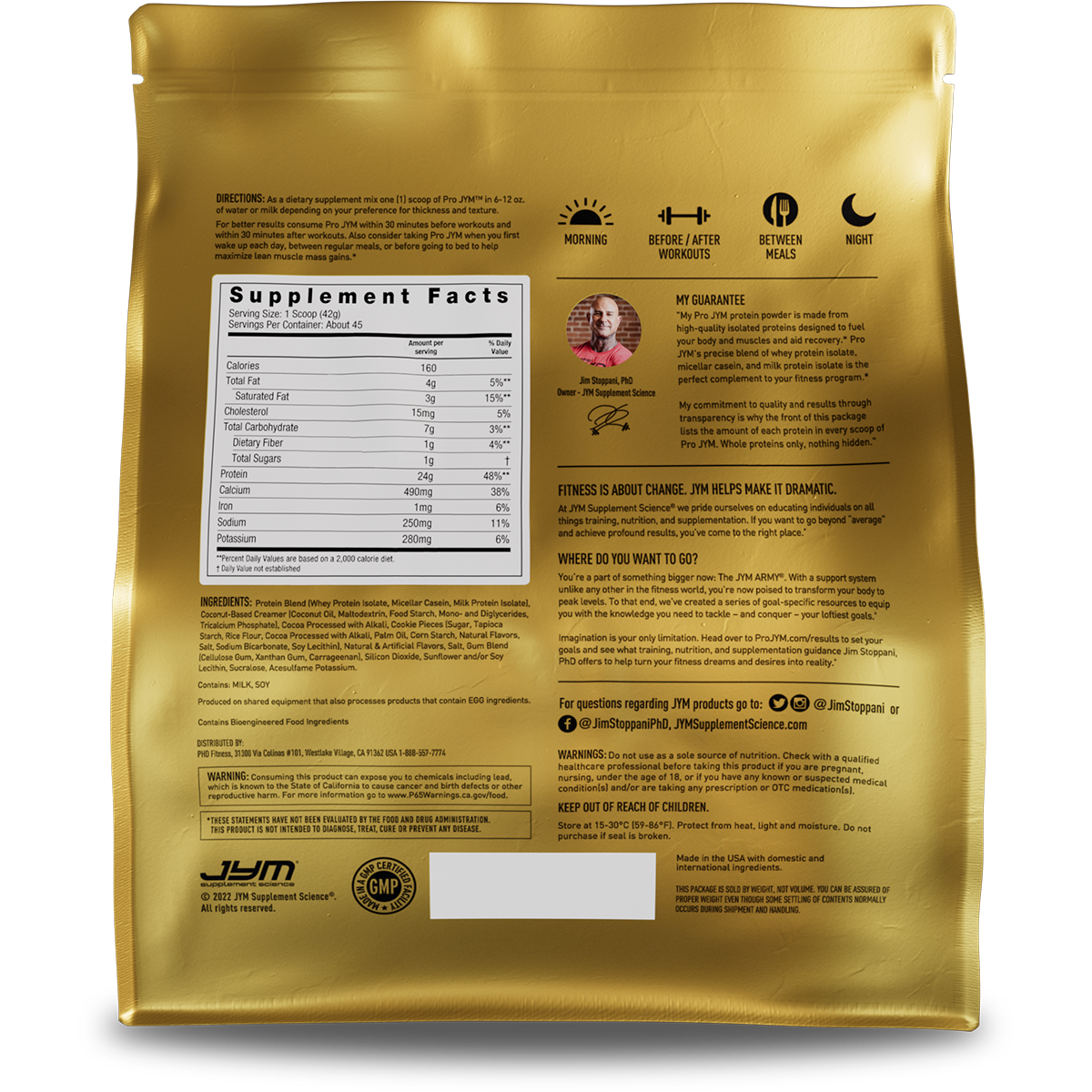 Pro JYM Protein Powder