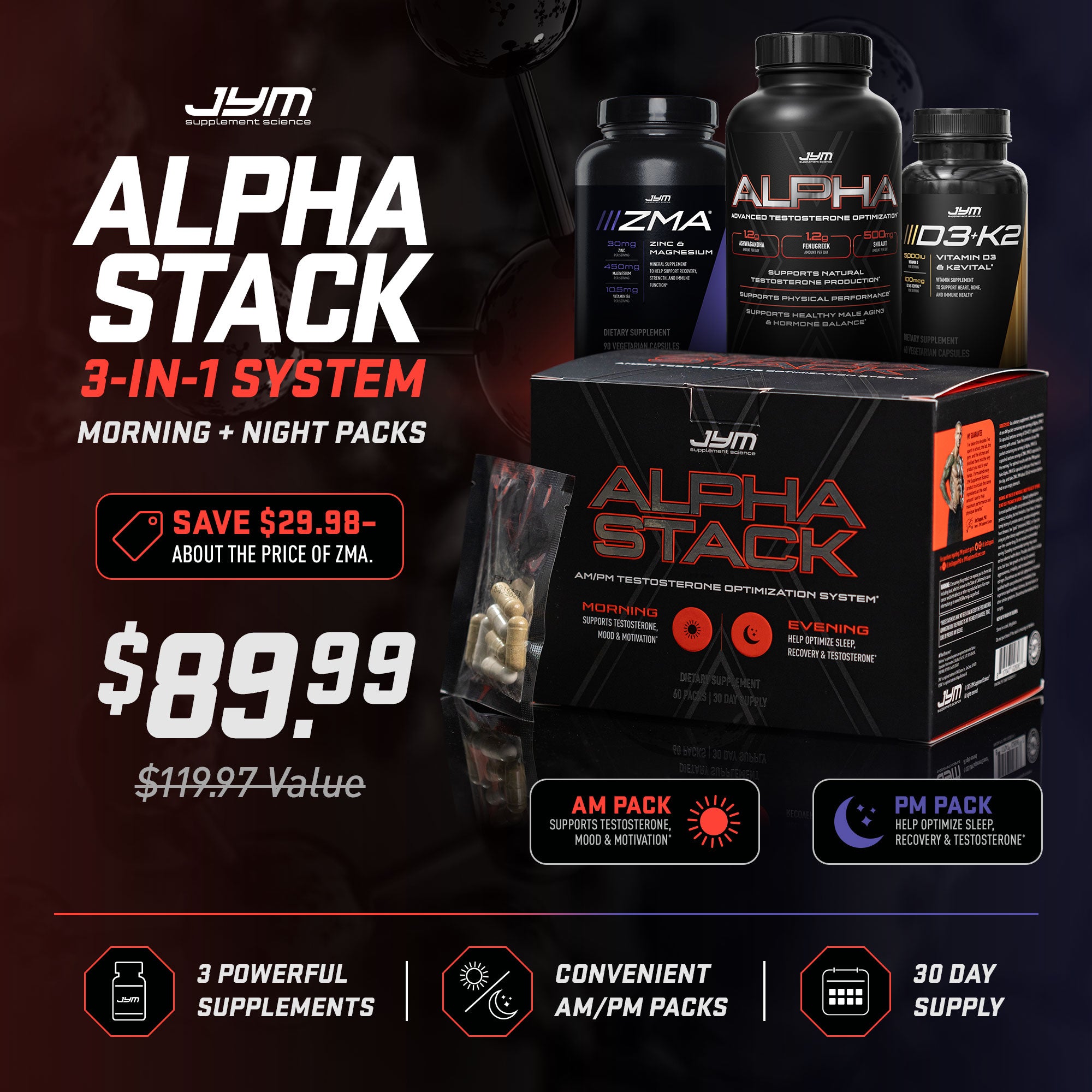 Alpha stack value tile showing $89.99 price with $119.97 strikeout pricing - image 6 of 6