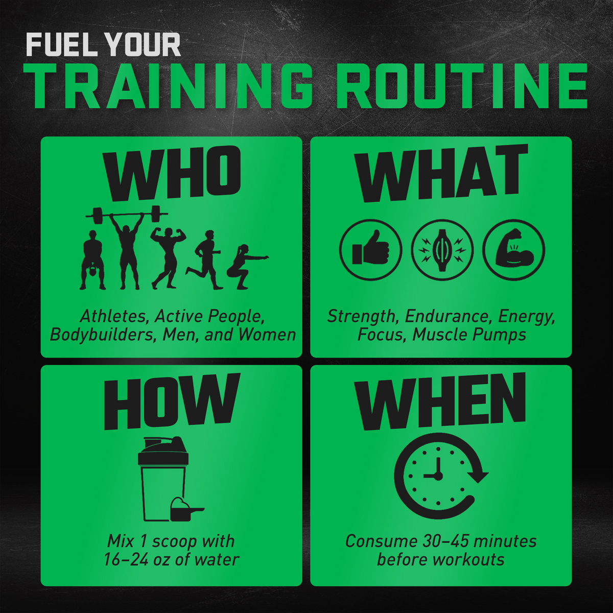Pre JYM Plus how to use: for athletes and active men and women. Mix 1 scoop with 16-24 oz of water 30-45 minutes before workouts. - image 12 of 37