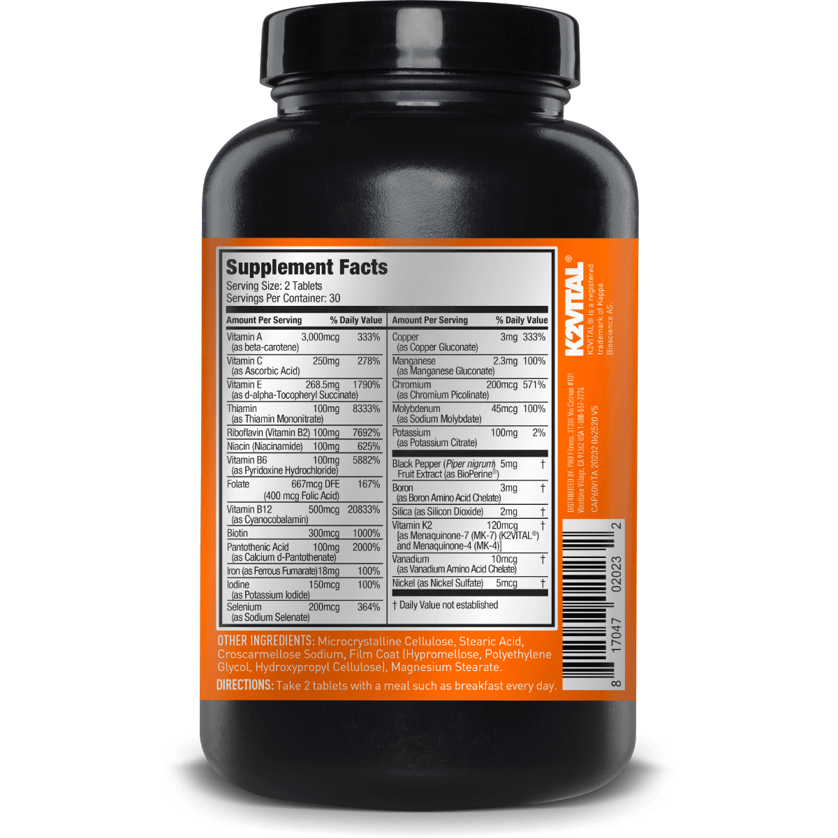 Vita JYM Daily Multivitamin