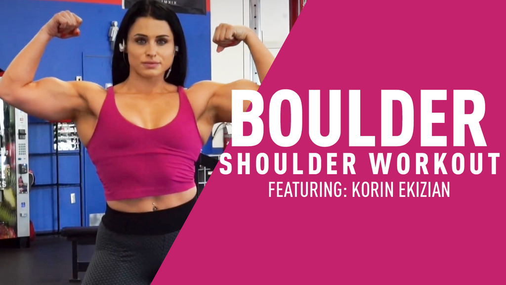 Korin Ekizian's Boulder Shoulder Workout