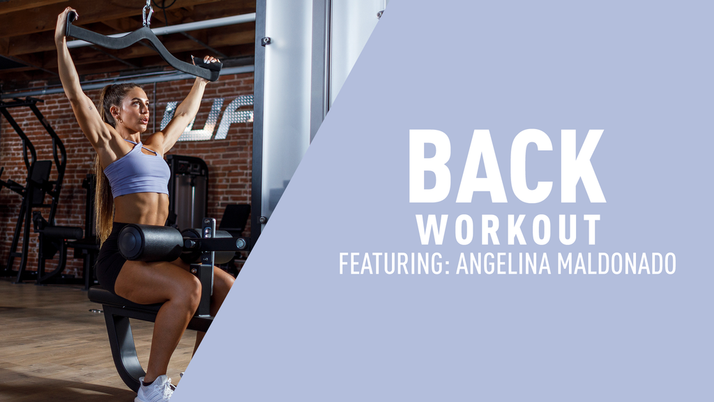 Angelina Maldonado's Back Workout