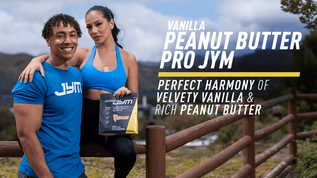 Pro JYM Vanilla Peanut Butter Swirl - The Perfect Harmony of Velvety Vanilla & Rich Peanut Butter