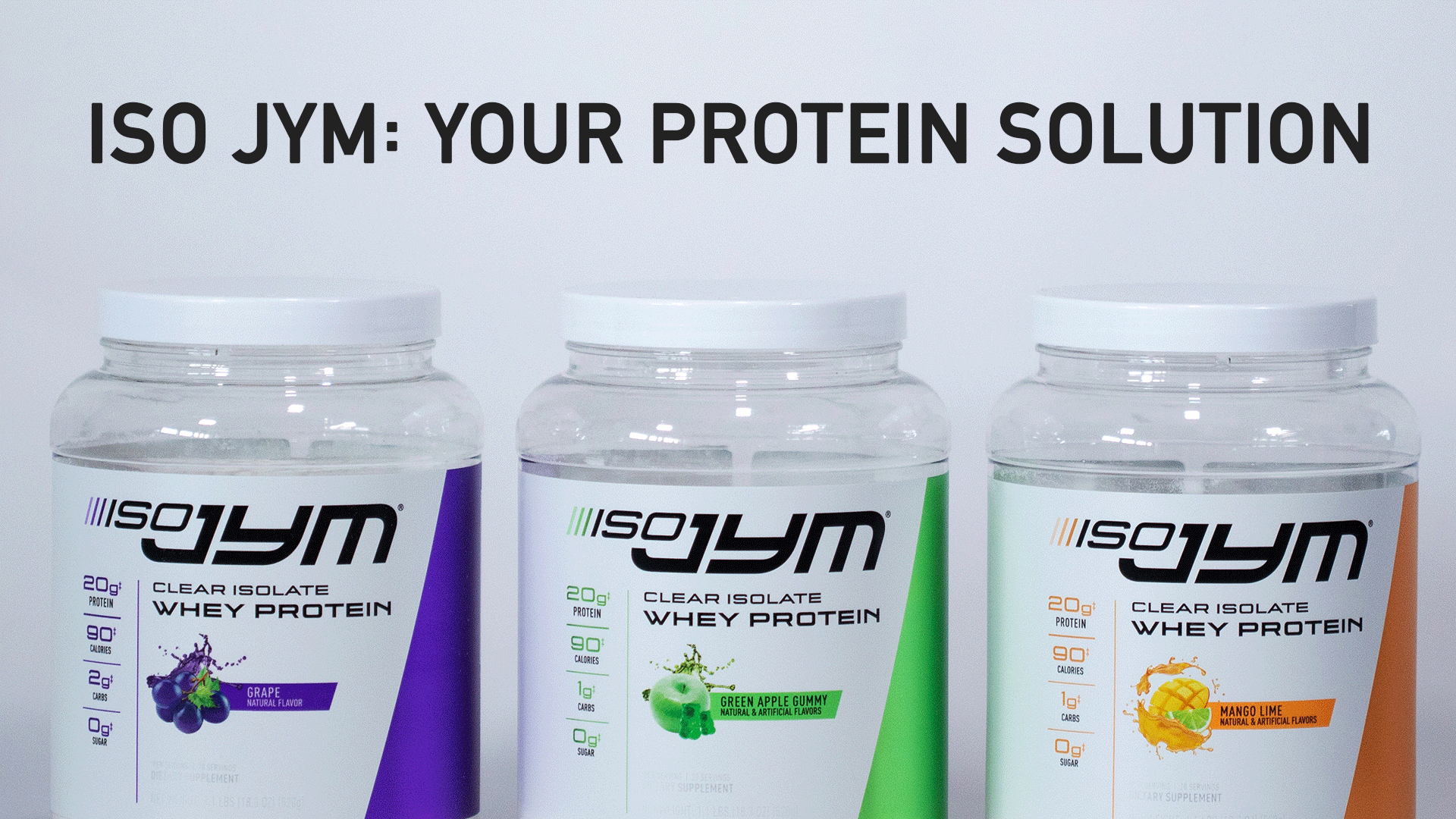 Iso JYM: Your Protein Solution