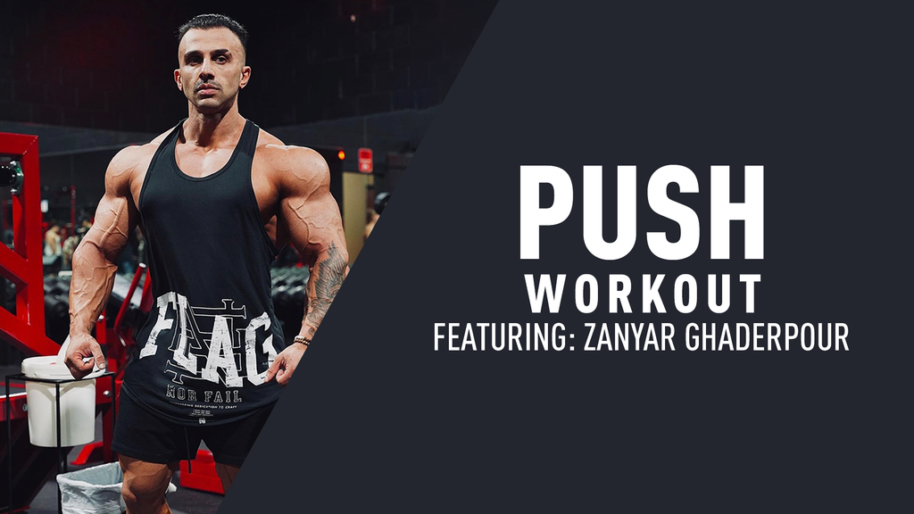 Zanyar Ghaderpour's Push Workout