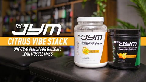 Mango Lime ISO JYM + Tangerine Pre JYM: The JYM Citrus Vibe Stack