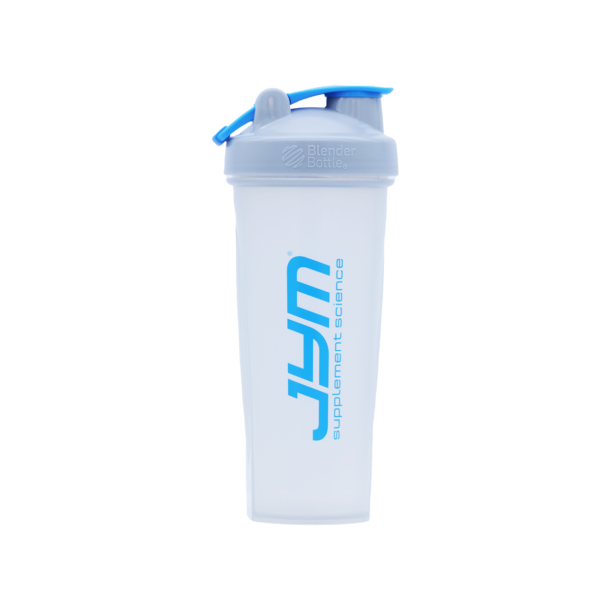 JYM 32oz Blender Bottle Blue/Gray