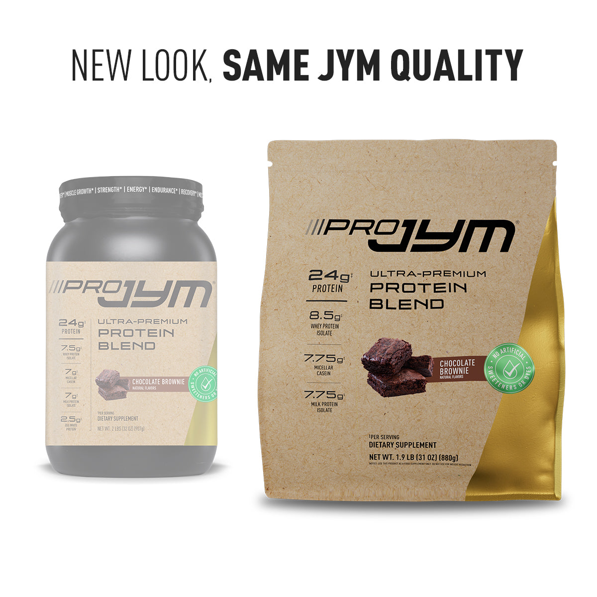 Naturally Flavored & Sweetened Pro JYM