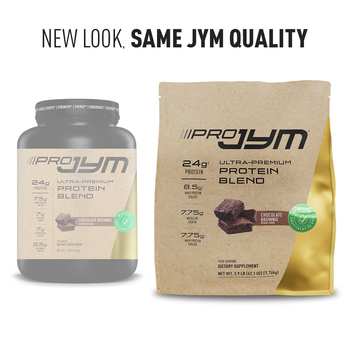 Naturally Flavored & Sweetened Pro JYM