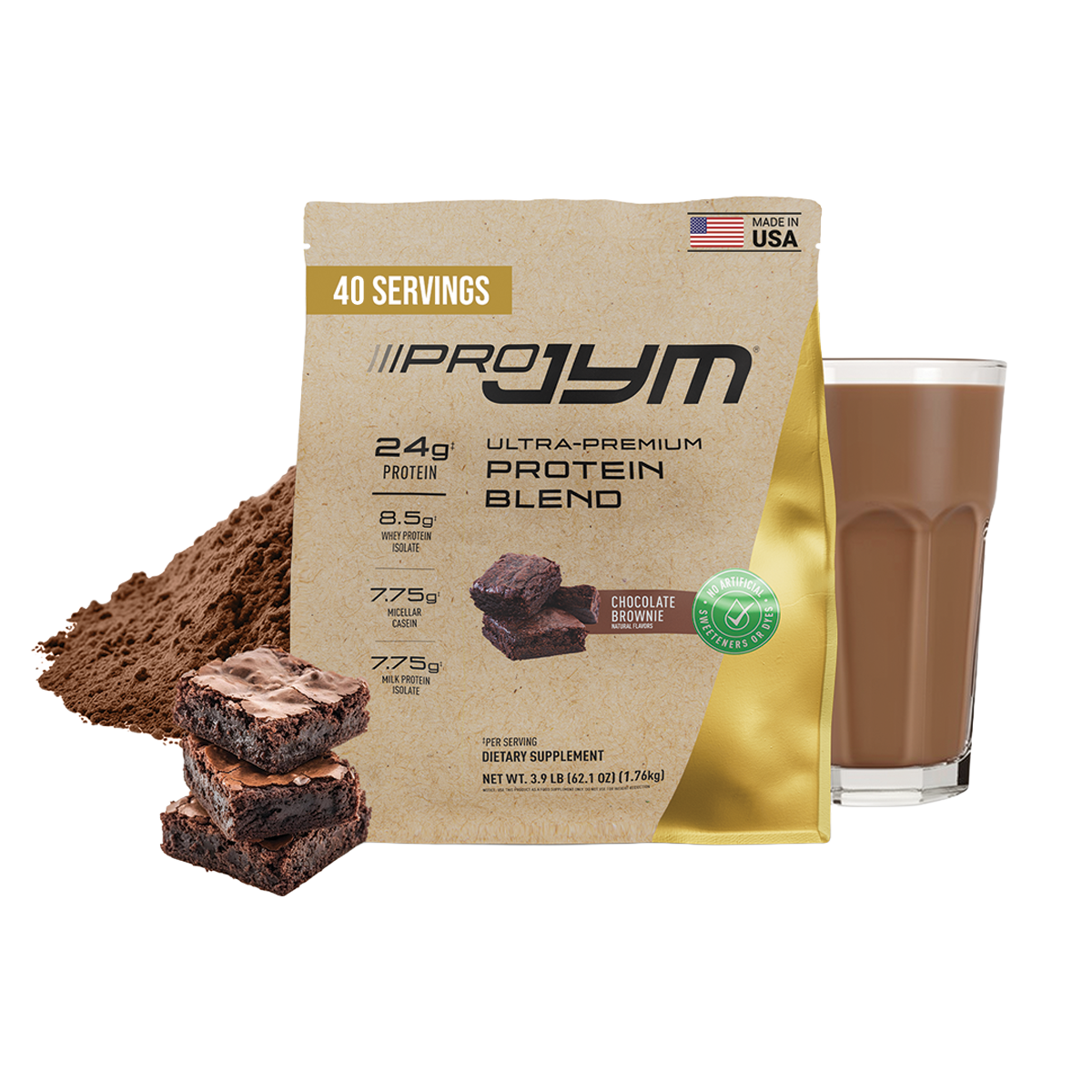 Naturally Flavored & Sweetened Pro JYM
