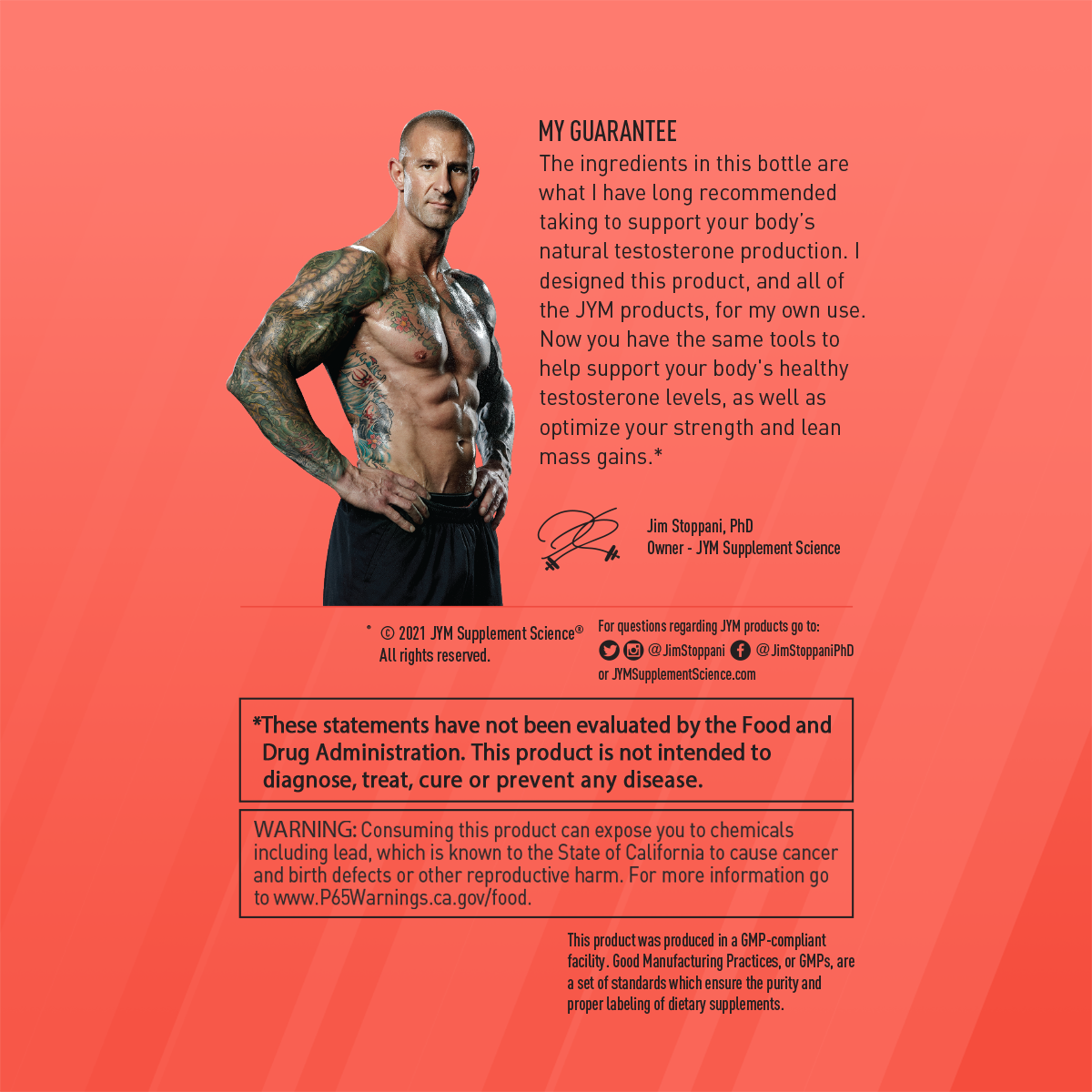 Alpha JYM Testosterone Support