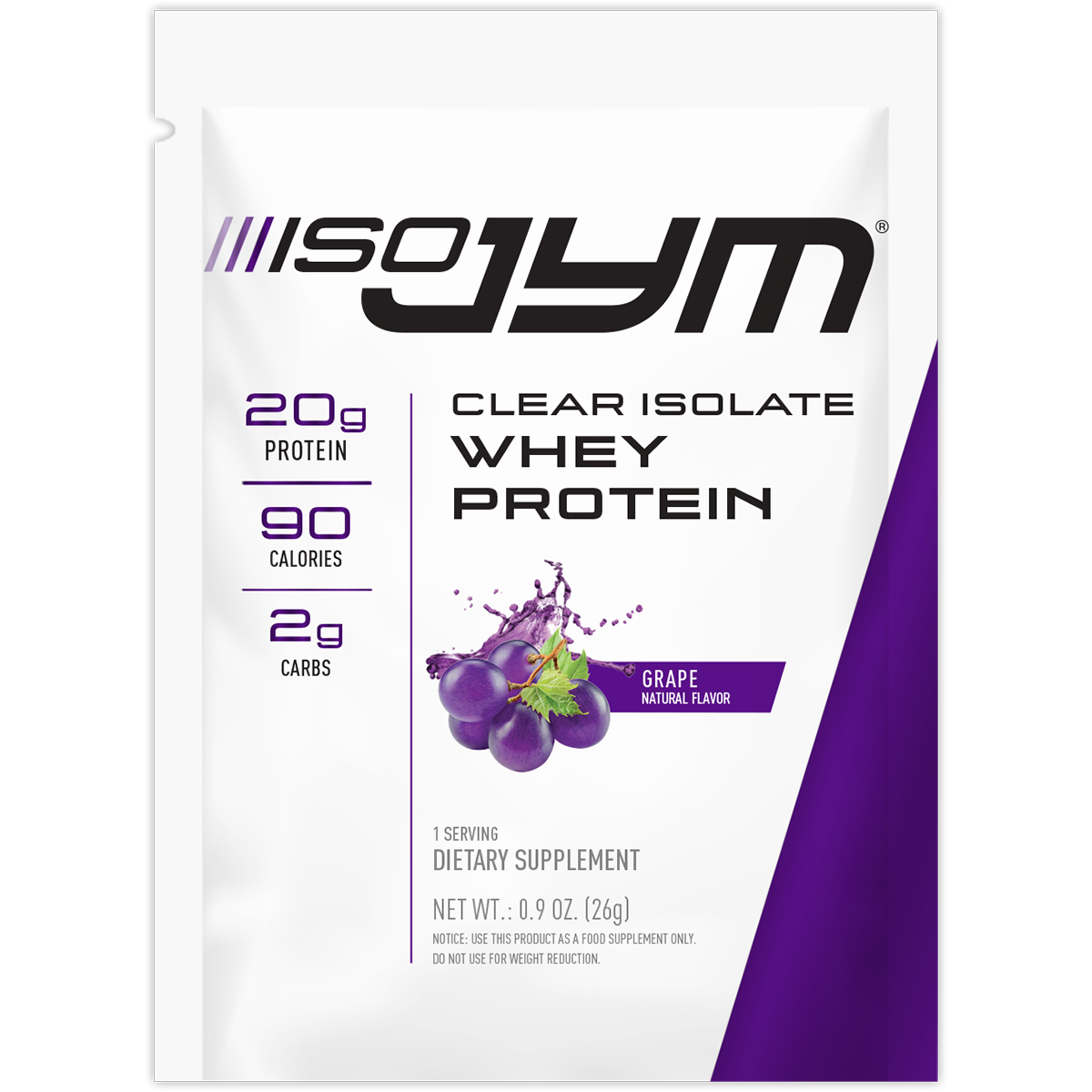 ISO JYM 100% Whey Protein Sample