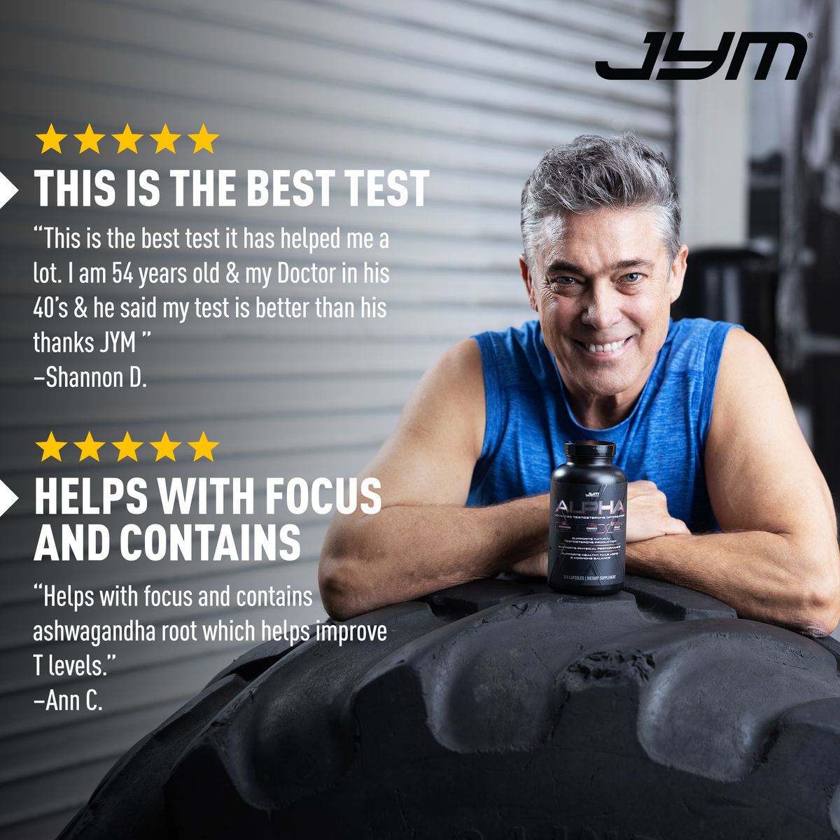 Alpha JYM X Advanced Testosterone Optimization