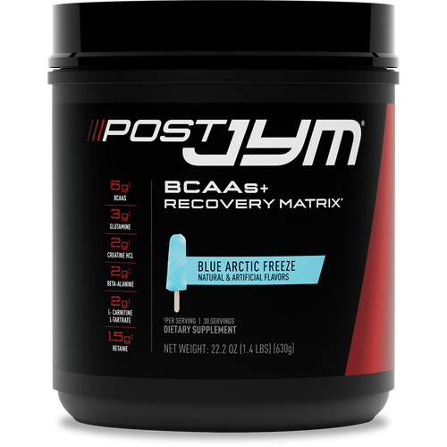 Post JYM BCAAs+ Recovery Matrix Post-workout – 30 Servings / Blue Arctic Freeze