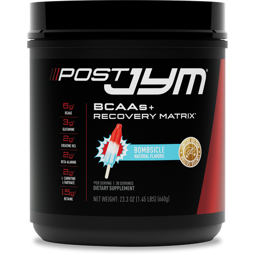 Post JYM BCAAs+ Recovery Matrix Post-workout – 30 Servings / Bombsicle