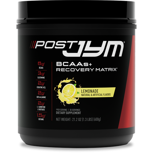 Post JYM BCAAs+ Recovery Matrix Post-workout – 30 Servings / Lemonade