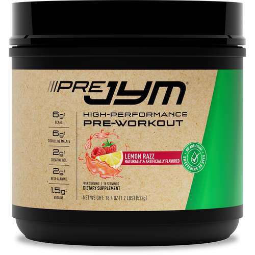Naturally Sweetened Pre JYM – 18 Servings / Lemon Razz