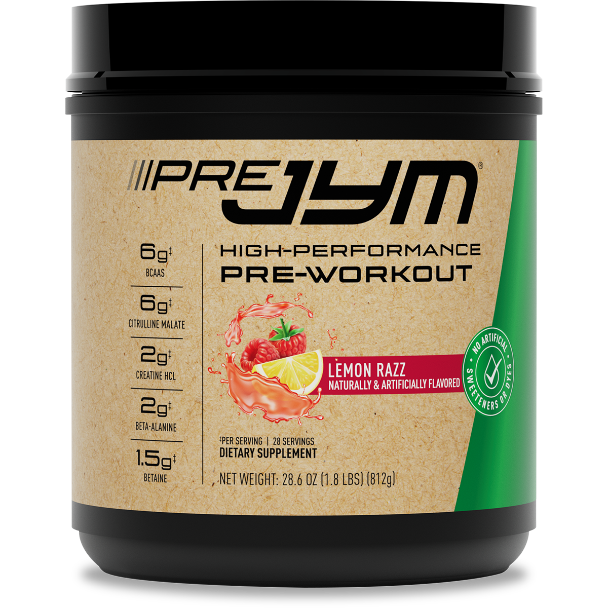 Naturally Sweetened Pre JYM