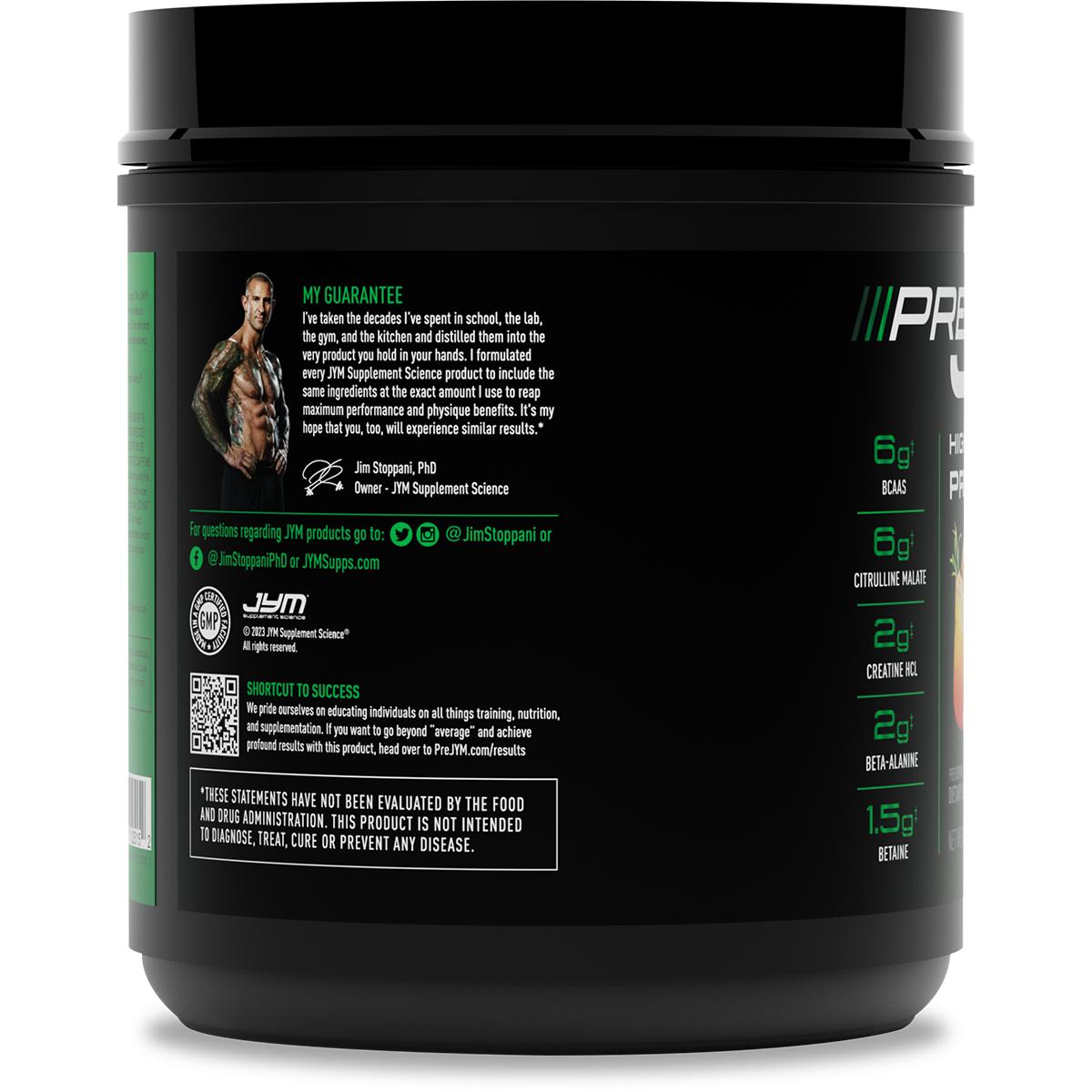 Pre JYM HighPerformance PreWorkout Jym