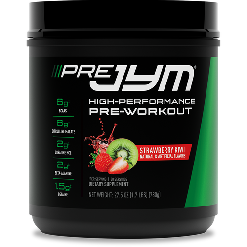 Pre JYM High-Performance Pre-Workout – 30 Servings / Strawberry Kiwi