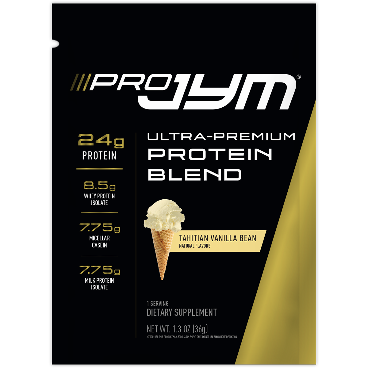 Pro JYM Sample - Tahitian Vanilla Bean