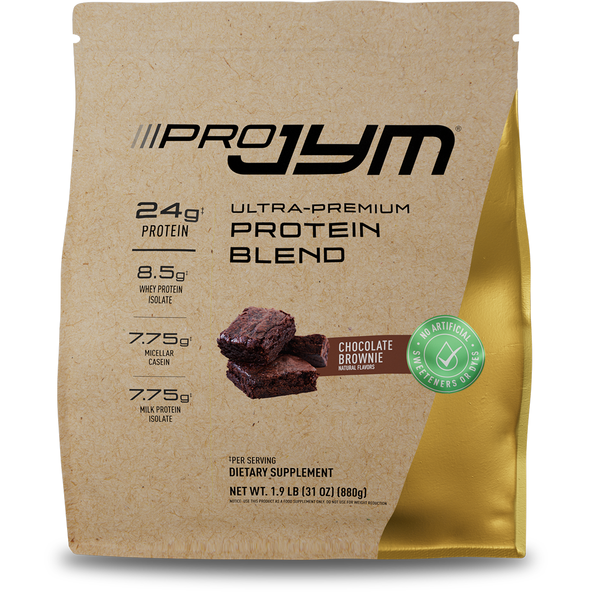 Naturally Flavored & Sweetened Pro JYM