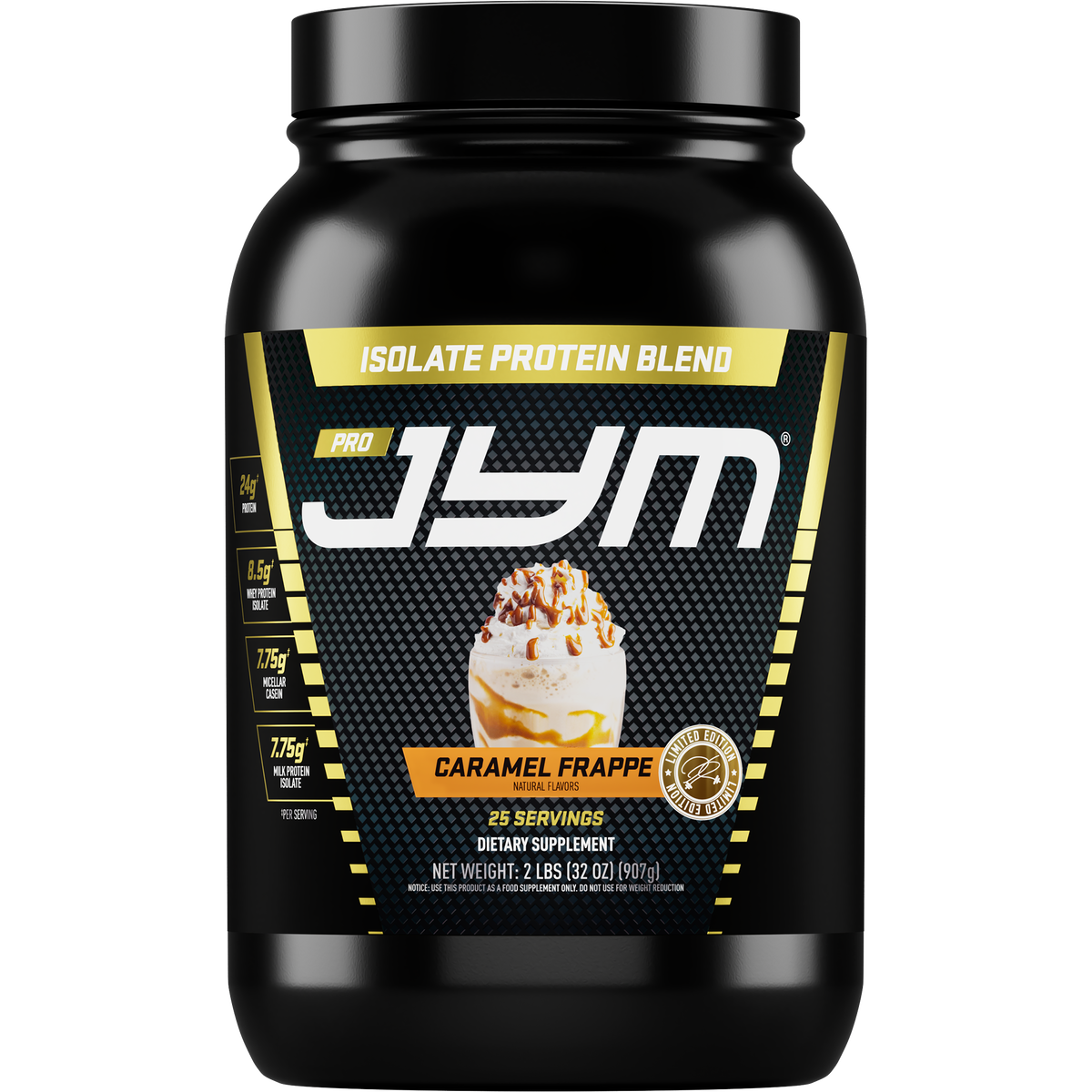 Pro JYM Caramel Frappe Protein Powder